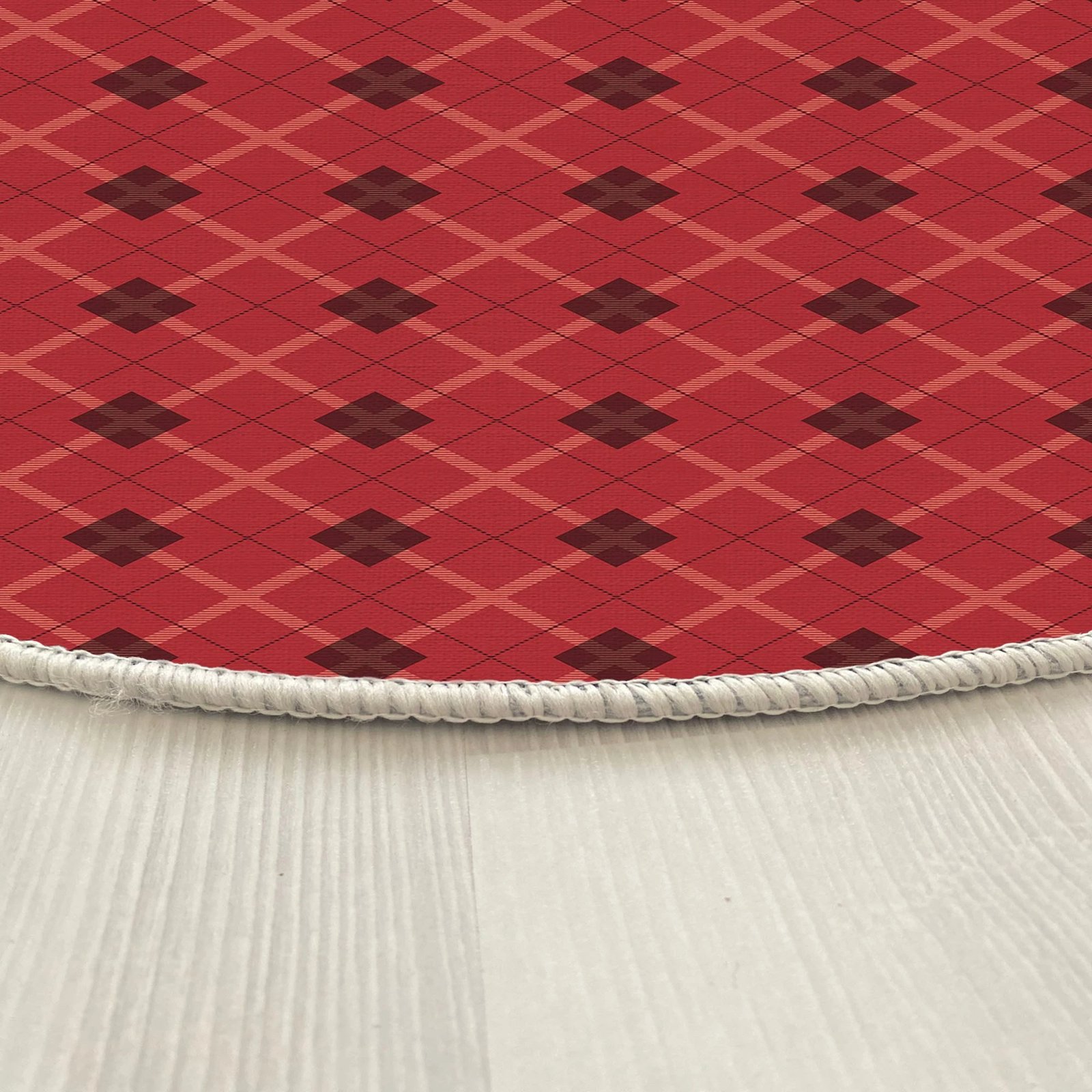 Qilim i rrumbullakët, i kuq e zi, Conceptum Hypnose, 130cm