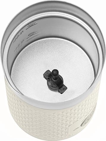 Shkumues qumështi, Adler AD 4495, 4 funksione cappuccino/latte/ngrohje/shkumë e ftohtë, 300 ml qumësht i nxehtë 130 ml shkumë, 500W, bezhë