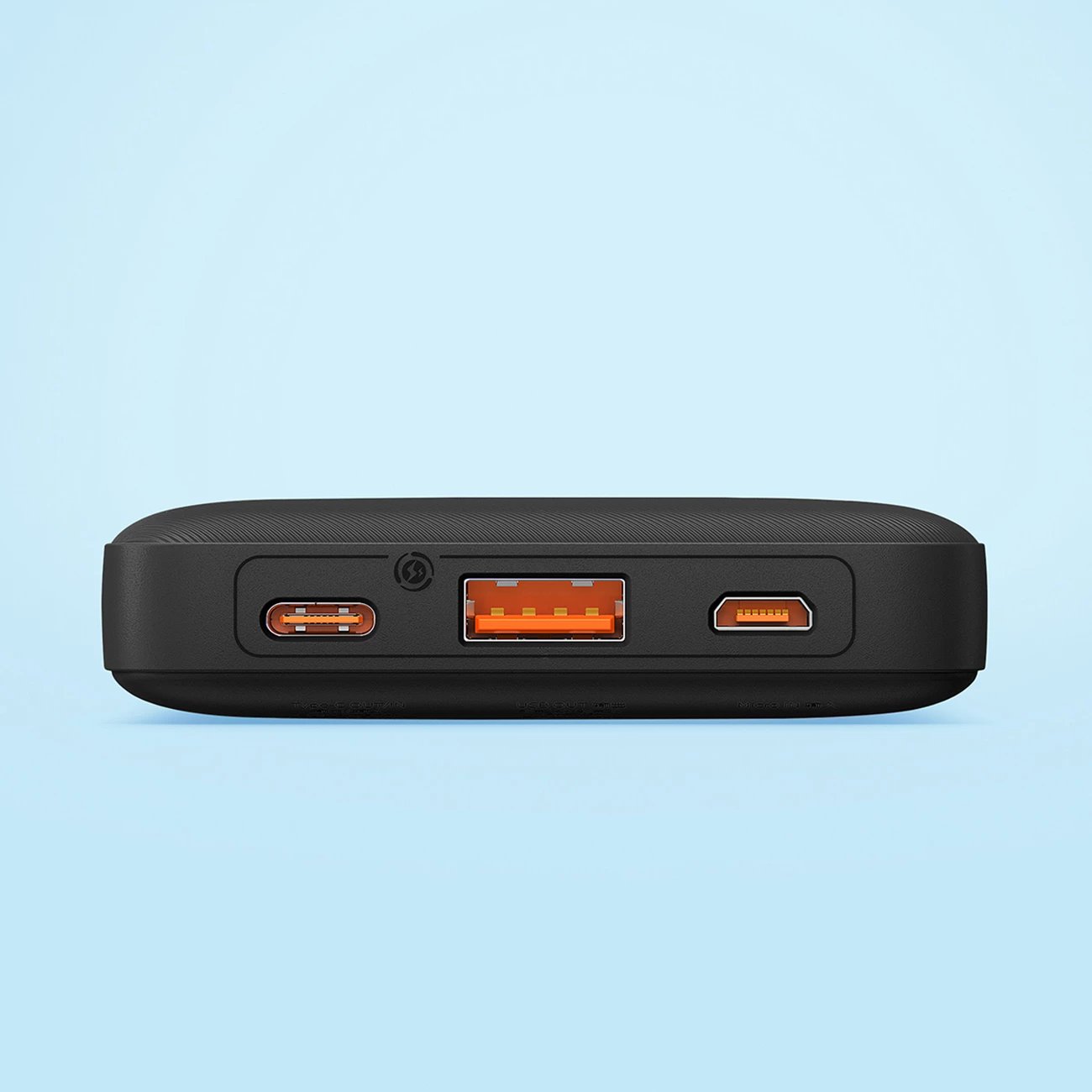 Powerbank Baseus Airpow 10000mAh, 20W, me kabllo USB-A në USB-C, e zezë