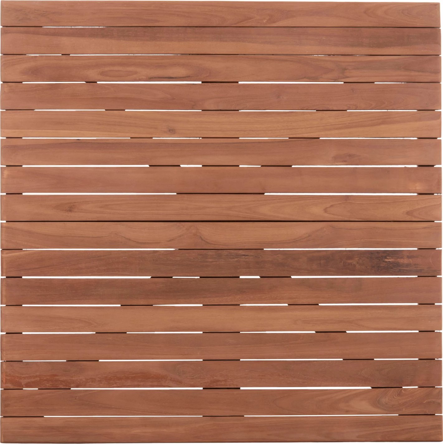 Sipërfaqe tavoline katrore, dru tik natyral, 80x80x4cm