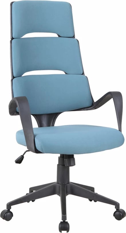 Karrige zyre SCELETON, ngjyrë petrol, 62x64x128.5