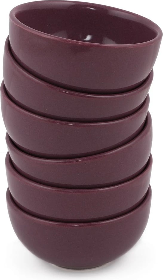 Set pjata për salcë, ngjyrë vjollcë, Hermia Concept, ST101106F498A0000000AZ1000, 6 copë