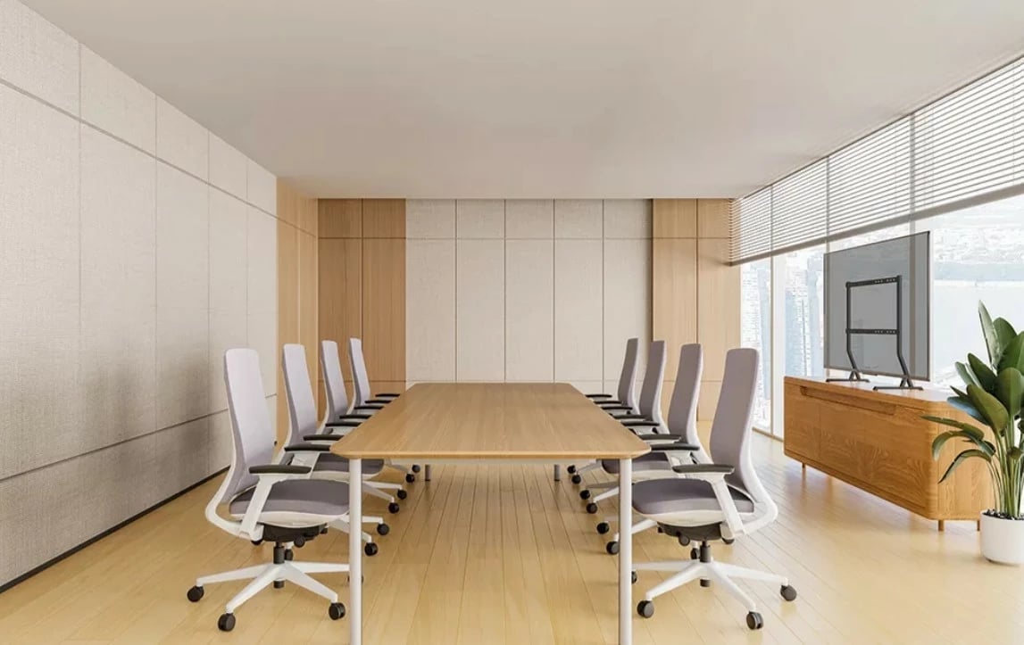 Stendë TV tavoline, Neomounts DS45-430BL18, 45-90", 60 kg, VESA 200x200-800x400, çelik, e zezë