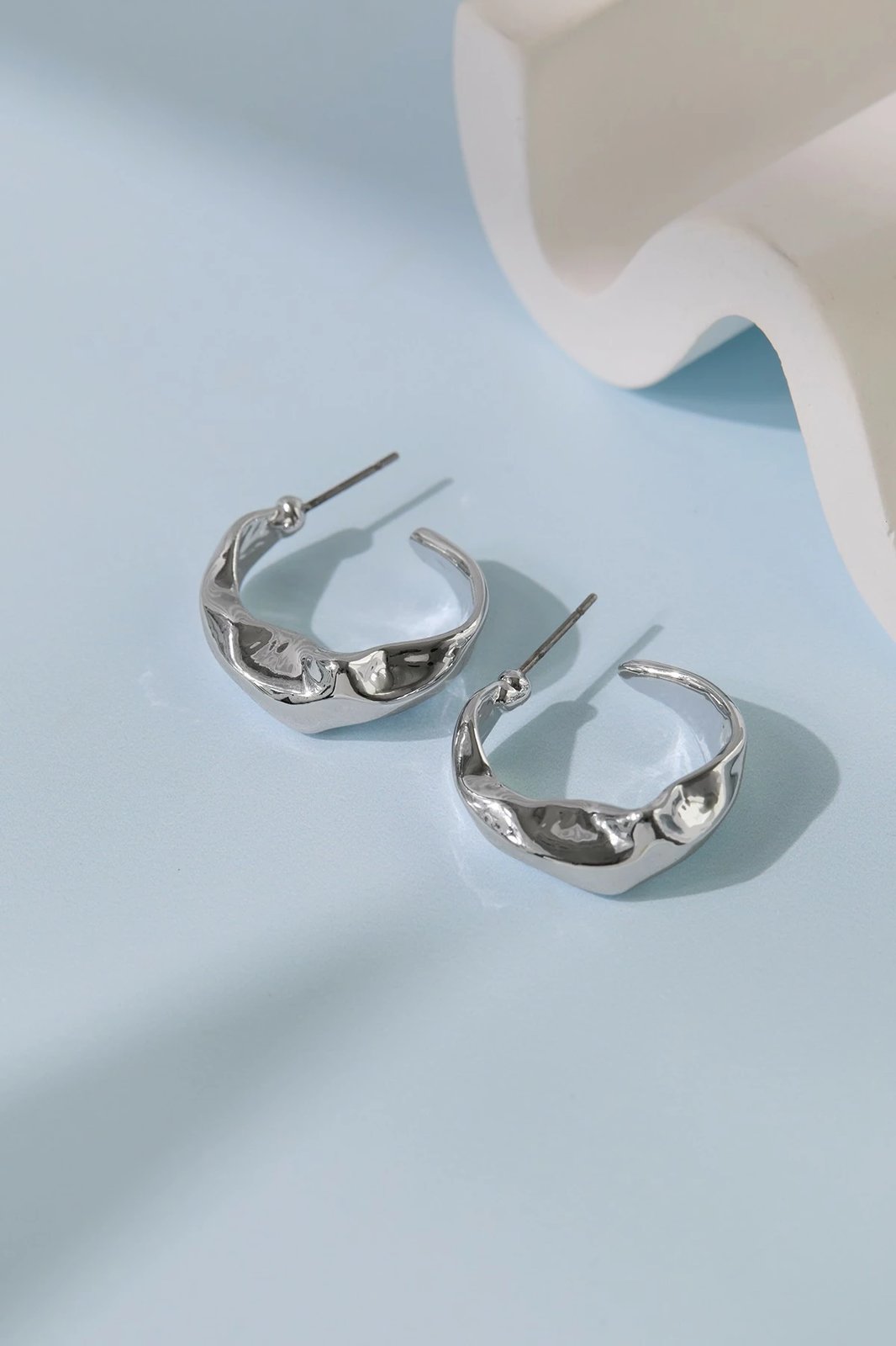 Vathë metalik ngjyrë argjendi, Elika, ELKGC68441