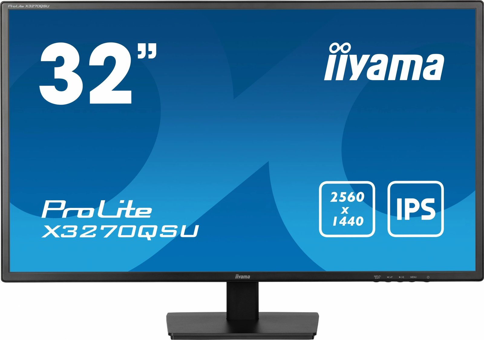 Monitor iiyama ProLite X3270QSU-B1, 32", 2560 x 1440, LED, i zi