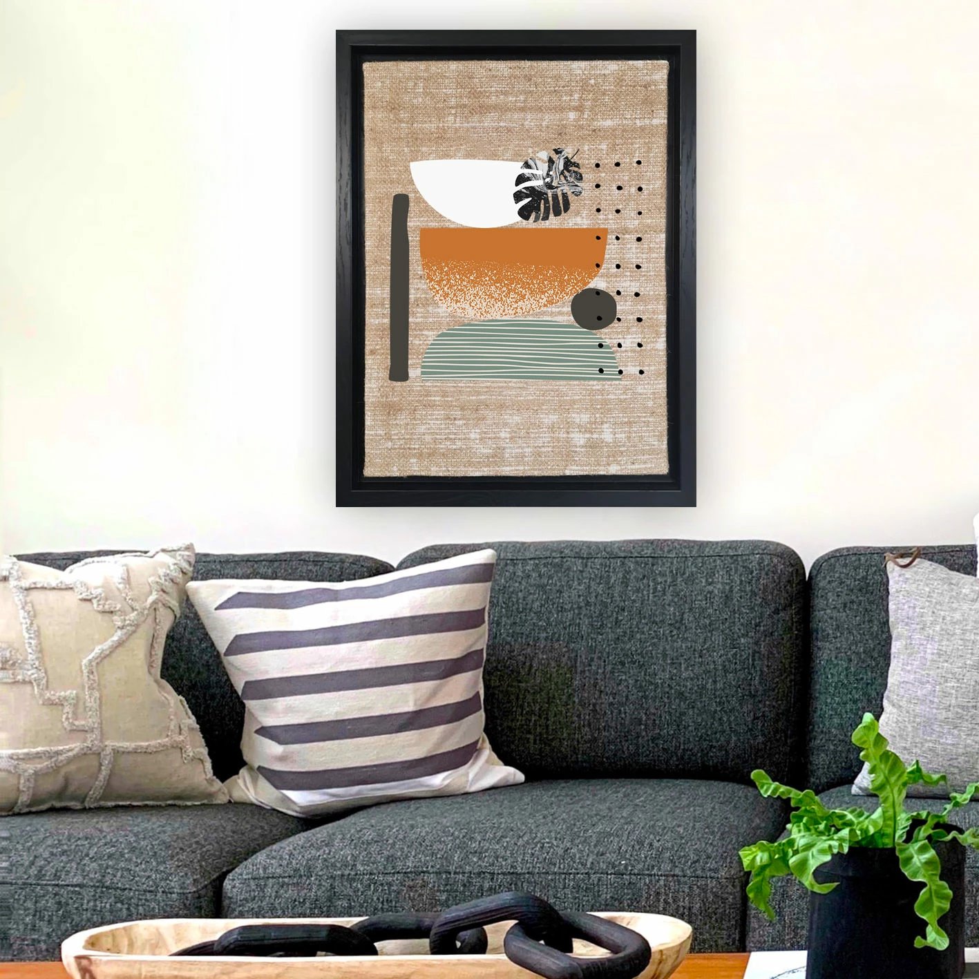 Pikturë dekorative në kanavacë, shumëngjyrëshe, LSJ518100537033, 36x46cm