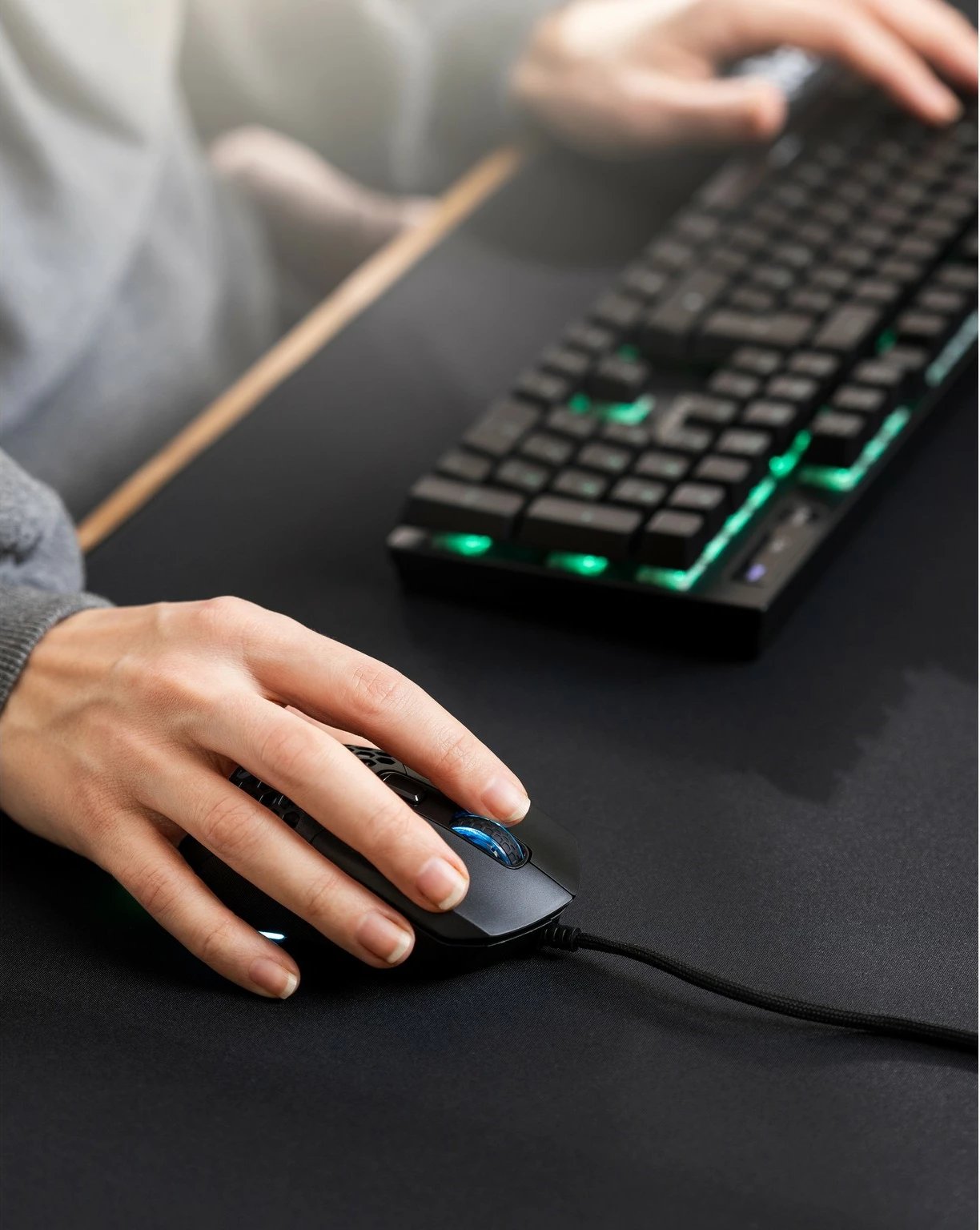 Maus Sandberg FlexCover 6D Gamer, USB Type-A, 12800 DPI, i zi