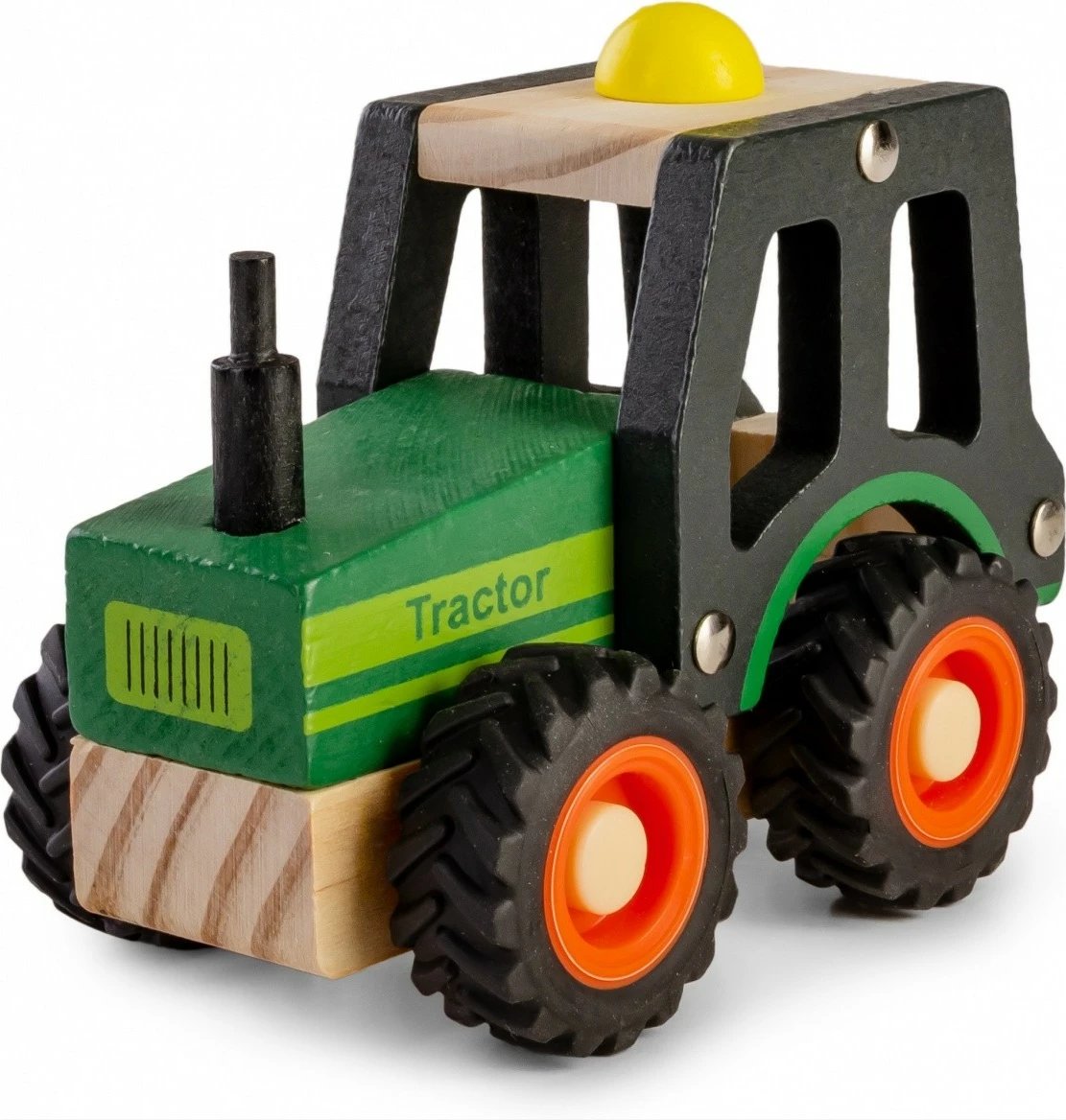 Traktor lodër prej druri Daffi D-133, shumëngjyrësh