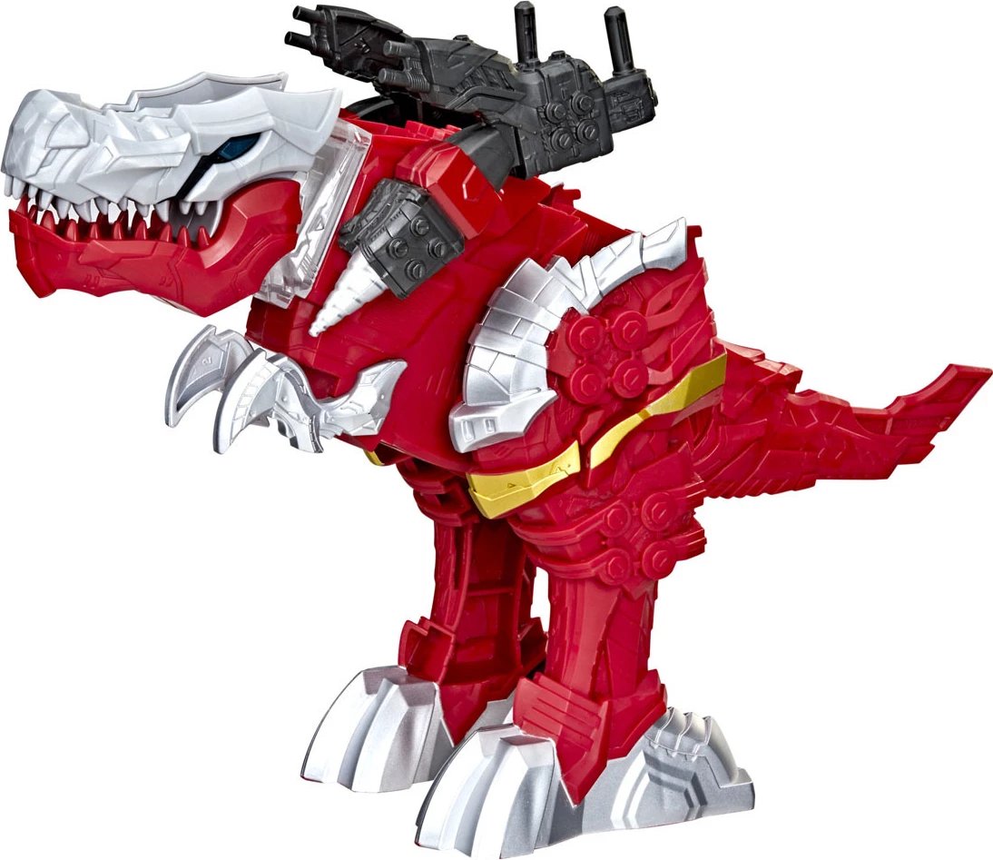 Power Rangers: Dino Fury - T-Rex Champion Zord 10" Action Toy