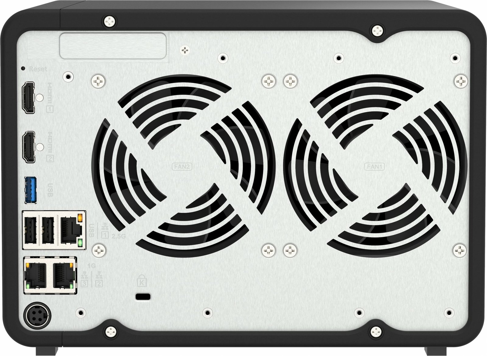 NAS QNAP TS-AI642-8G, 4 slote, 8GB RAM, e zezë