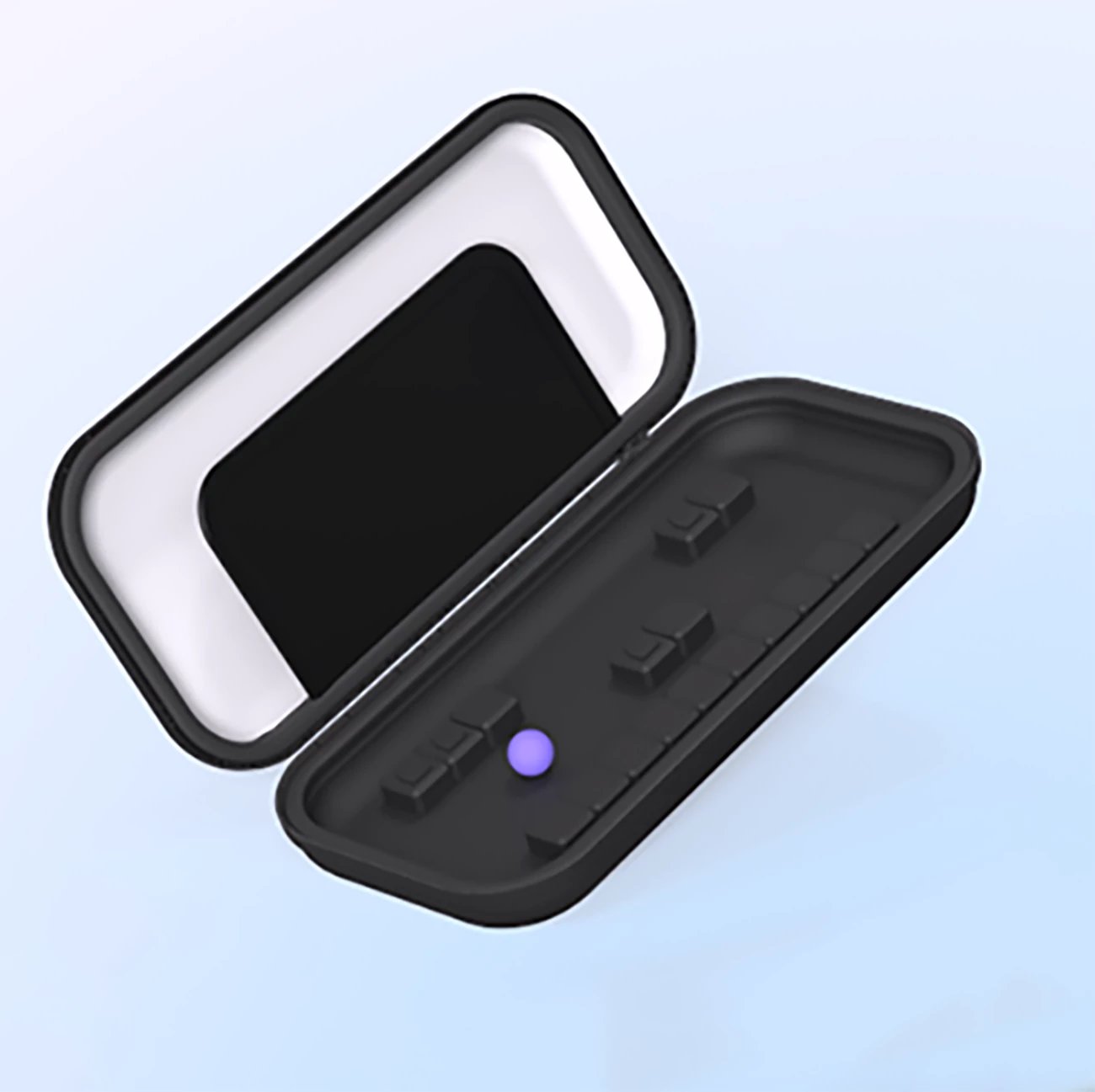 Mbështjellës Dux Ducis Yoyoisles Air Bag për Nintendo Switch 2, zi/bardhë