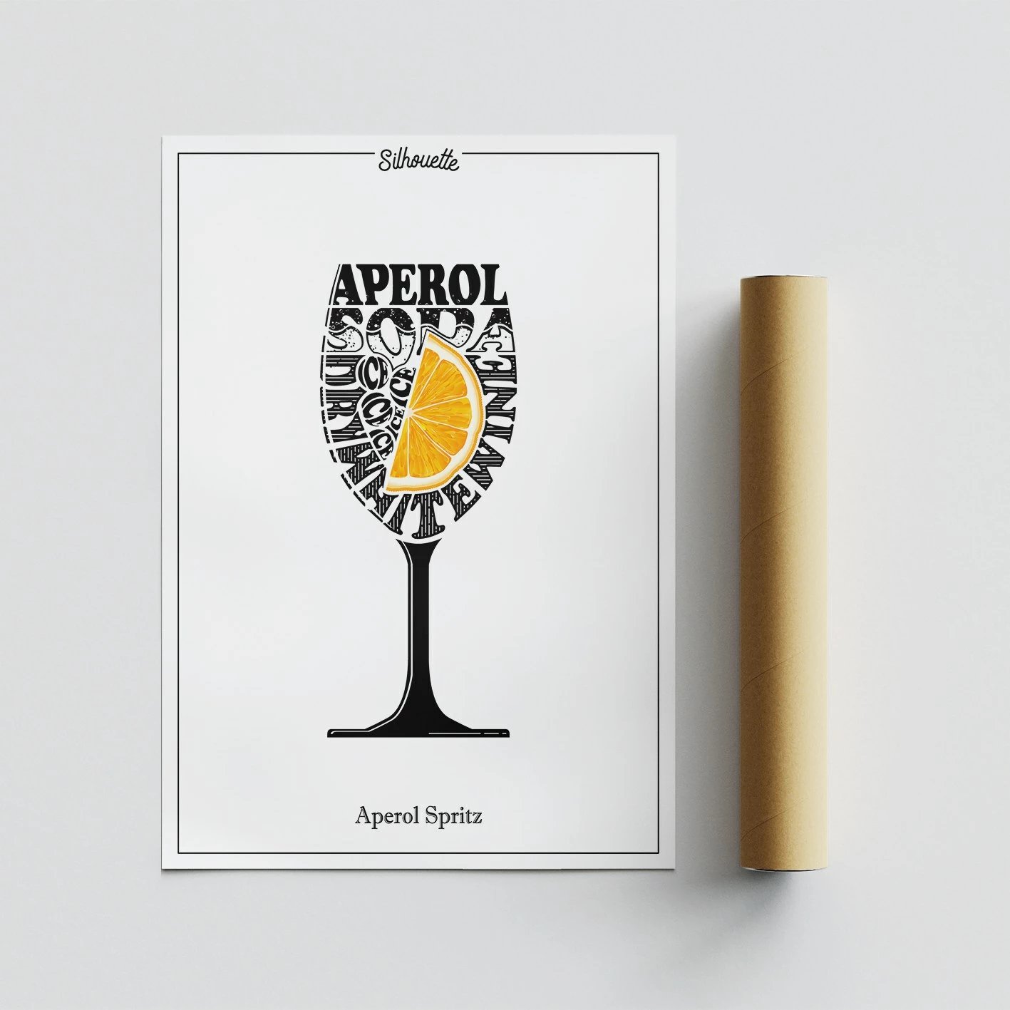 Poster A4, Aperol Spritz, 21x29.7cm
