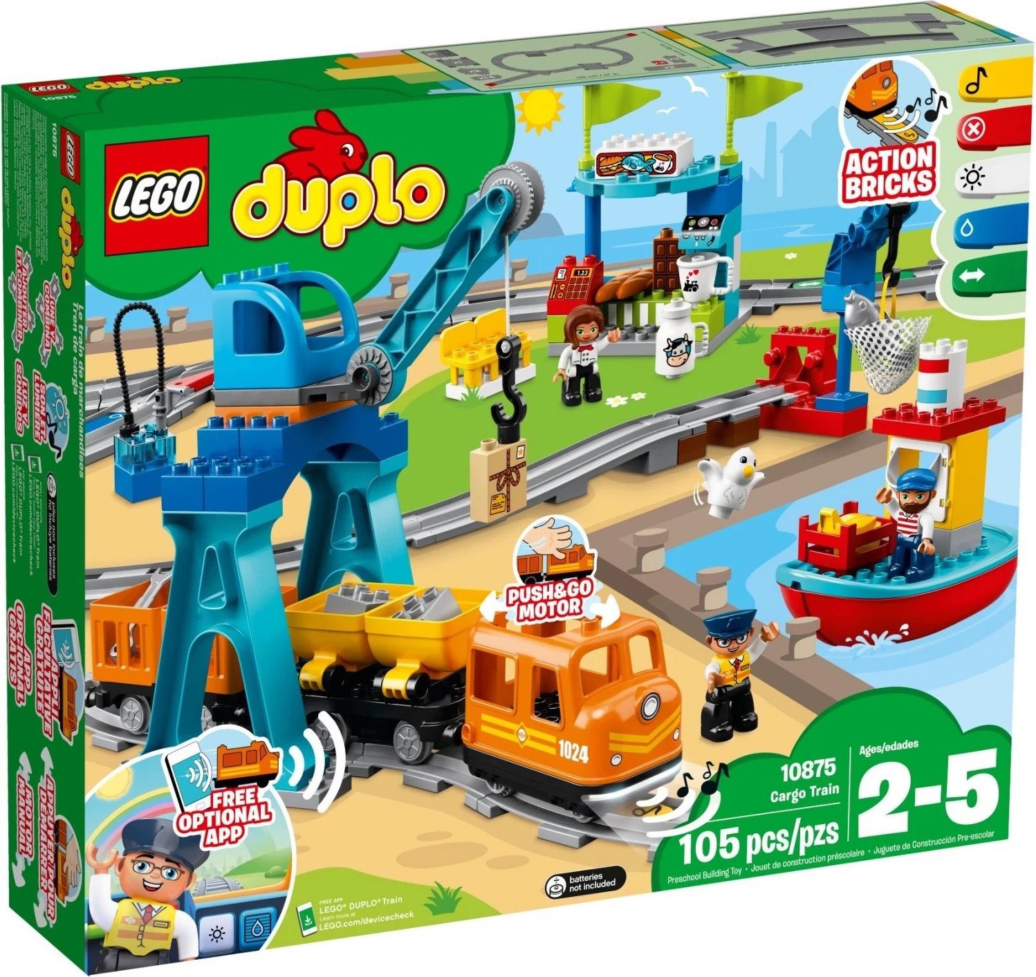 Set lodër Lego Bllok Ndertimi