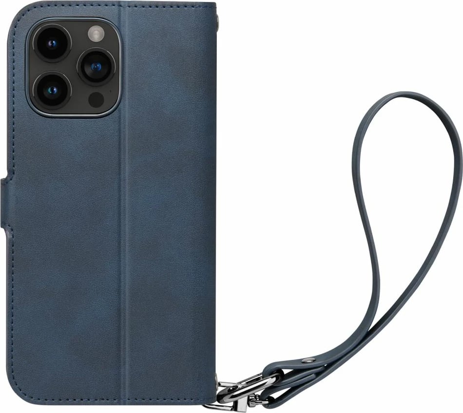 Mbështjellës Spigen Wallet S Pro për iPhone 15 Pro, me portofol, Blu