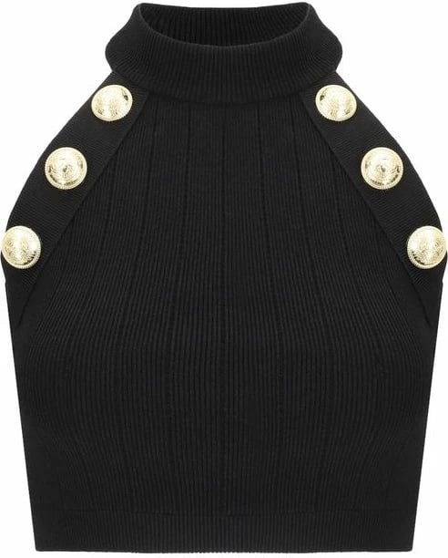 Maicë Balmain për femra, e zezë