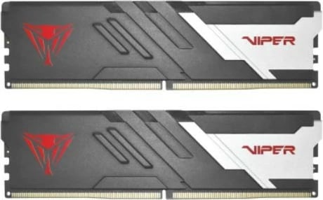 RAM Memorje Patriot Viper Venom DDR5, 32GB (2x16GB), 6400MHz, CL32, e zezë/e bardhë