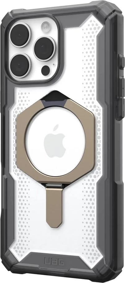 Mbështjellës Urban Armor Gear Plasma XTE për celular, Apple, 6.9", TPU, Gri/Transparent