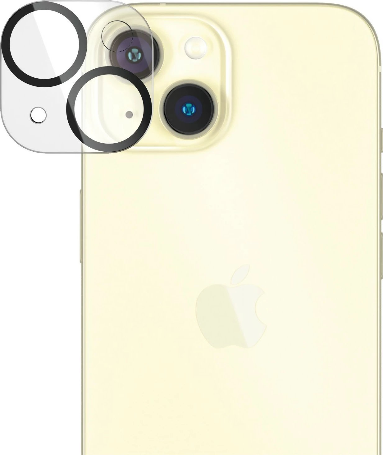 Mbrojtës xhami PanzerGlass për kamera iPhone 15/15 Plus, transparent
