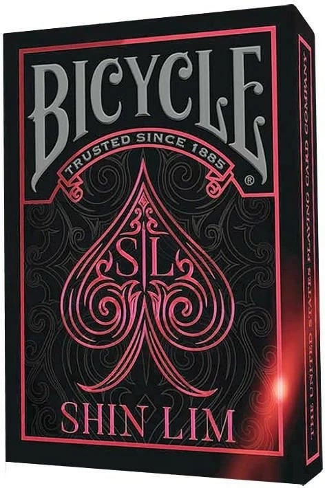 Letra loje Bicycle Shin Lim, 94228, për magji dhe lojëra, Anglisht