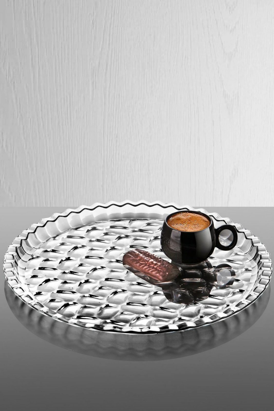 Set tabakash (6 copë), Hermia Concept, C-DD-14, transparente