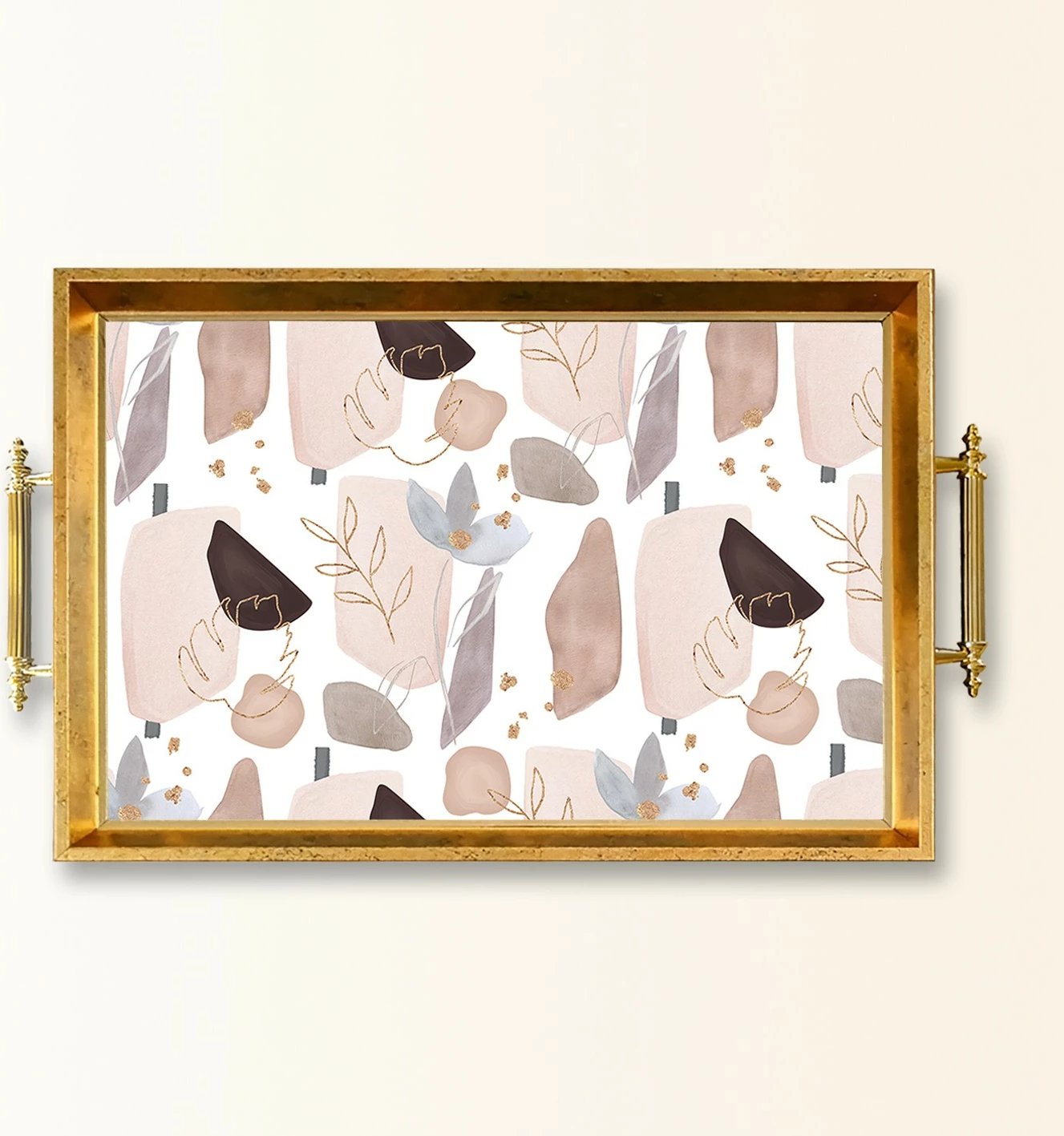 Tabaka dekorative prej qelqi, shumëngjyrëshe, TPEA9864 Tabaka dekorative prej qelqi, shumëngjyrëshe, TPEA9864