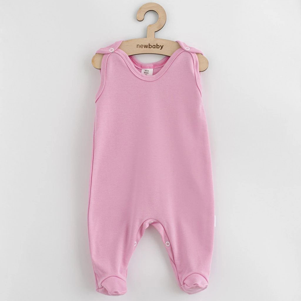 bodi për bebe, New Baby, pambuk 100%, madhësia 80 (9-12m), rozë