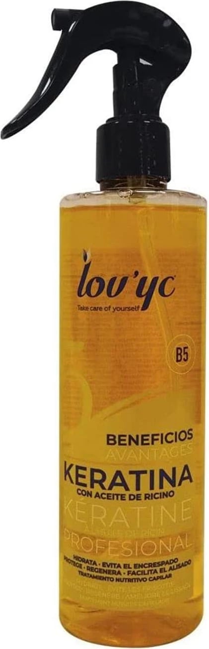Spray mbrojtës termik për flokë Elie Saab Lovyc Keratinë Panthenol 300ml unisex