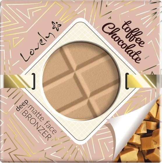 Pudër bronzuese mat Lovely Toffee Chocolate 9g