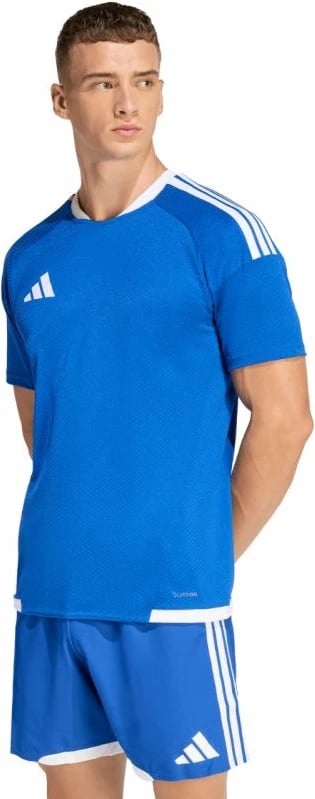 Fanellë futbolli për meshkuj adidas, kaltër e bardhë