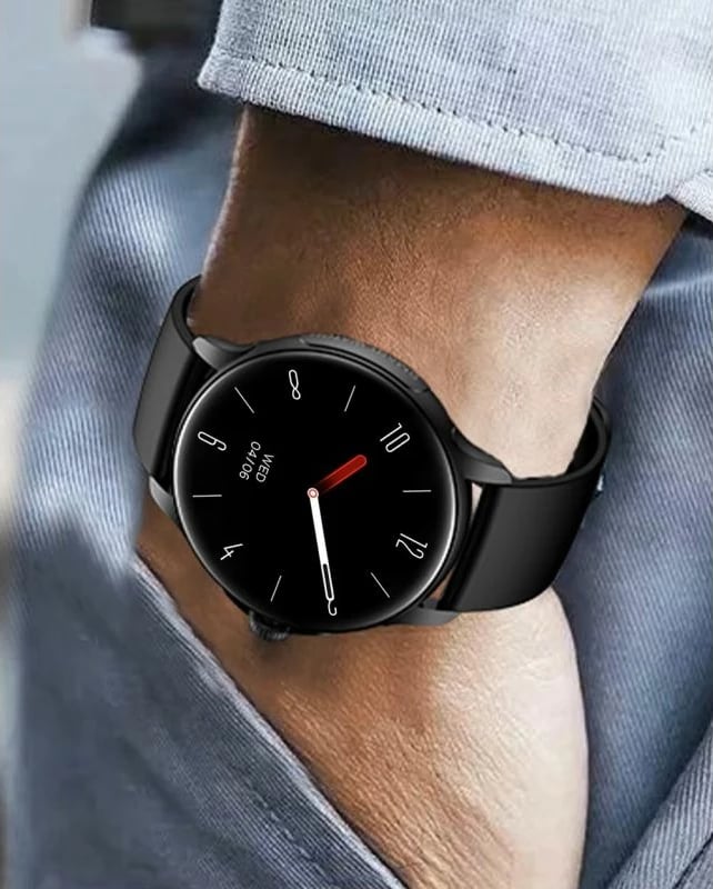 Smartwatch për femra Rubicon, e zezë