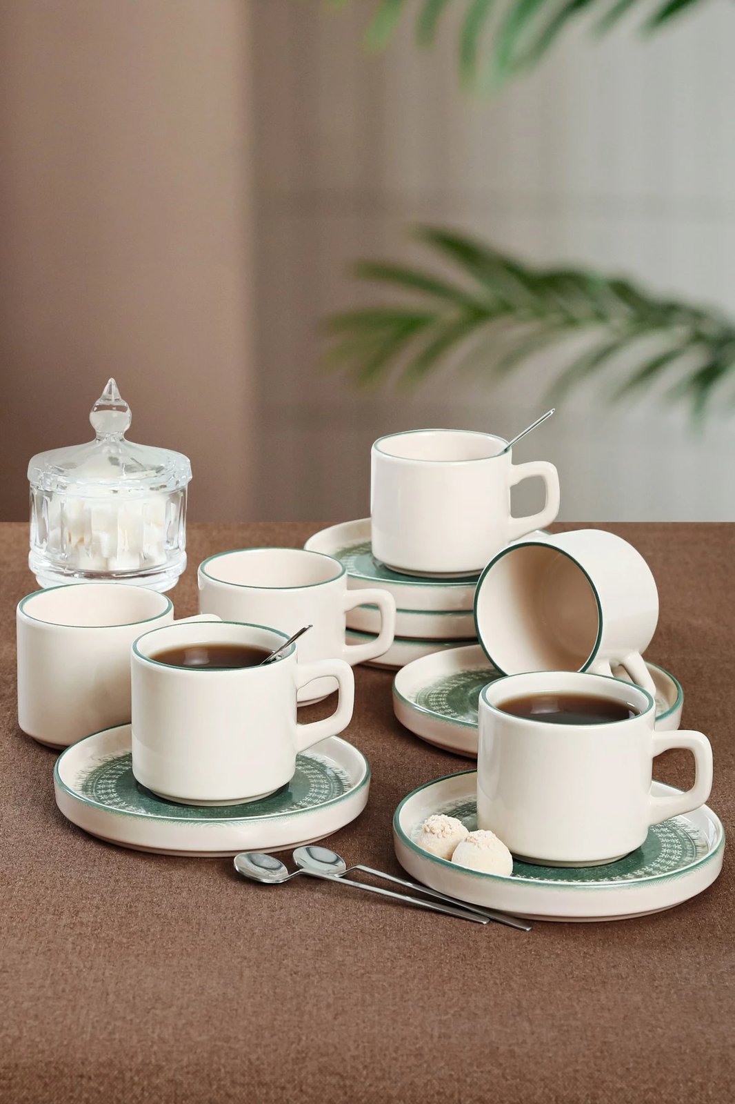 Set filxhanash çaji (12 copë), Hermia Concept, CTKCAYSTACKABLE20789980012