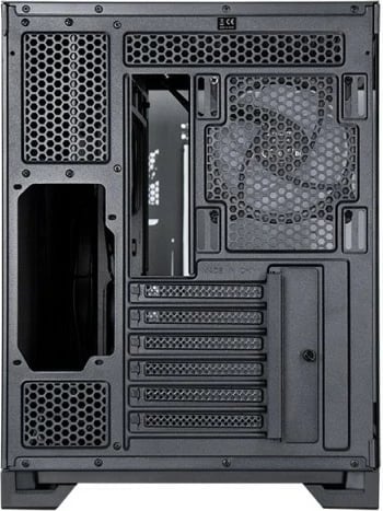Kasë Chieftec Visio GM-30B-TG-OP, Cube, ATX, micro ATX, xham i temperuar, A-RGB, e zezë