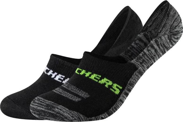Çorape footies Skechers, të zeza