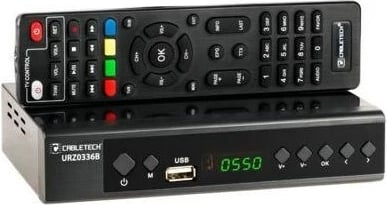 Marrës satelitor Cabletech Dekoder, DVB-T2 H.265, HEVC URZ0336B