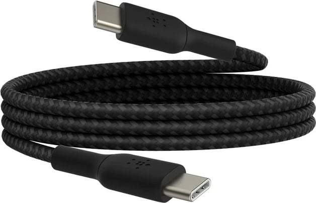 Kabëll Belkin BoostCharge, USB C në USB C, 0.15 m, i zi