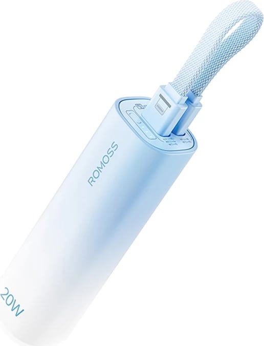 Powerbank Romoss PSC05C, 5000mAh, 10.5W, blu
