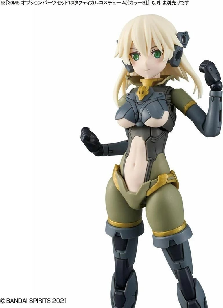 Set pjesësh opsionale Bandai 30MS Option Parts Set 13 Tactical Costume Color B