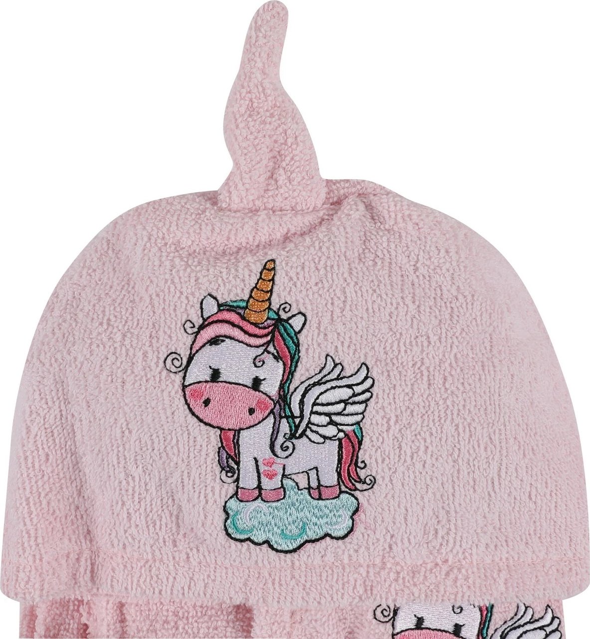 Set banjo për bebe, temë unikorn, rozë, për moshën 0-2 vjet