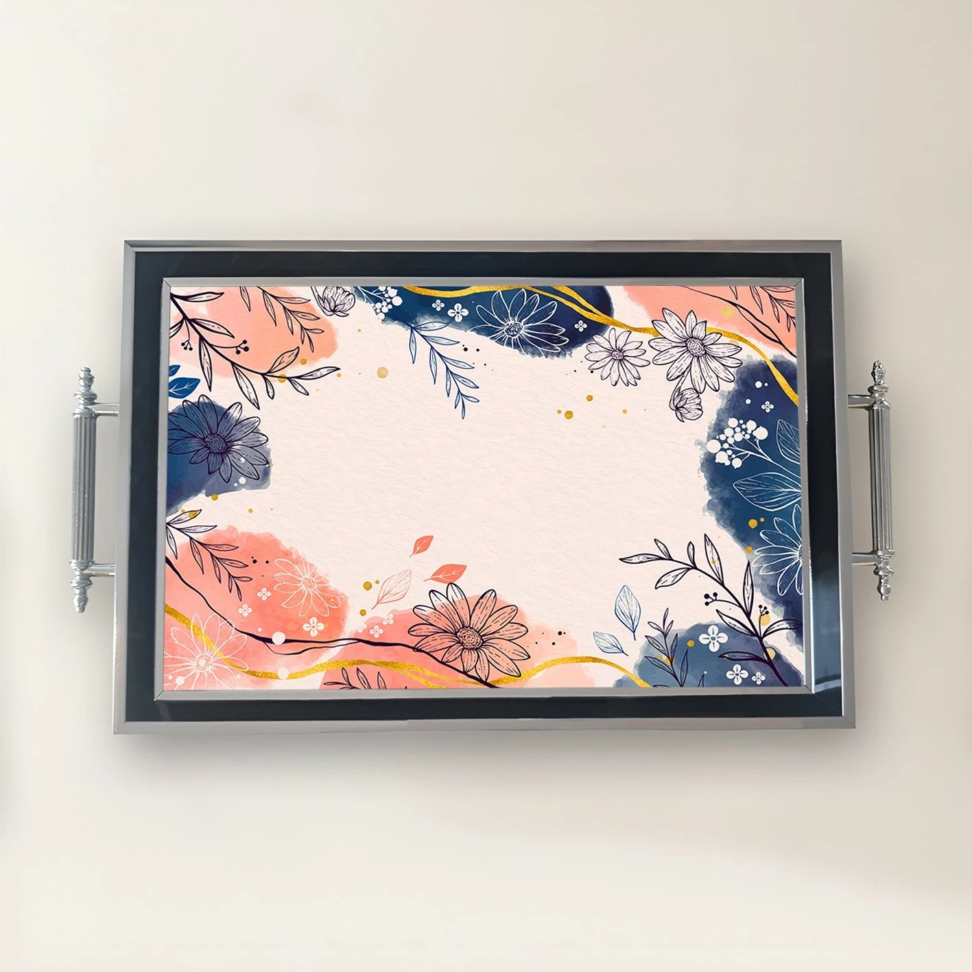 Tabaka prej qelqi Aberto Design, shumëngjyrëshe, TPG9798 Tabaka prej qelqi Aberto Design, shumëngjyrëshe, TPG9798