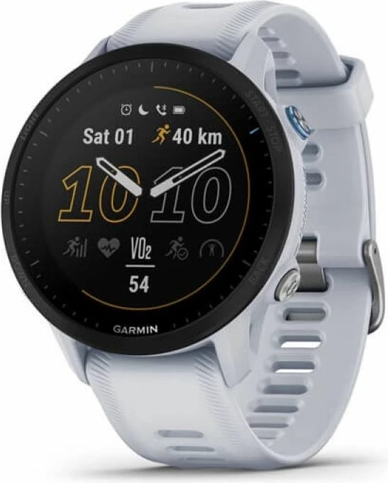Orë Garmin për femra e meshkuj, e bardhë