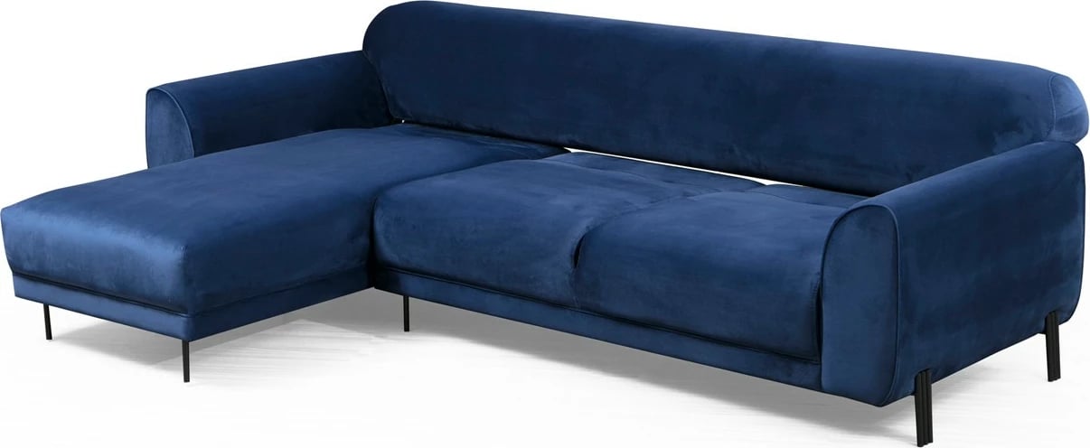 Kënd divan-krevat Atelier del Sofa, kënd majtas, ngjyrë blu e errët (Chl-3R)