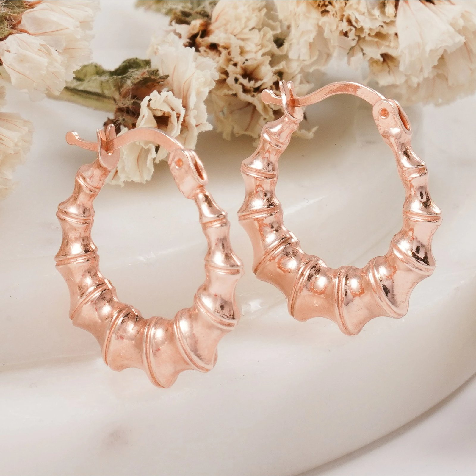 Vathë argjendi ngjyrë rozë gold Jumeon, 10344ROS