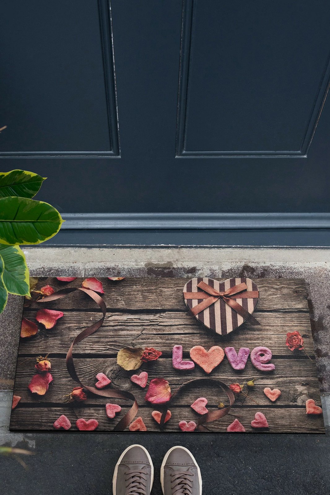 Shilte hyrëse PVC Conceptum Hypnose, Romantic, shumëngjyrëshe, 40x60cm