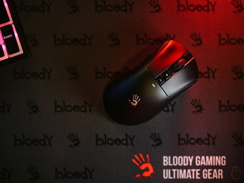 Maus A4-Tech Bloody R73 Ultra, wireless, 8 butona, 26000 CPI, i zi
