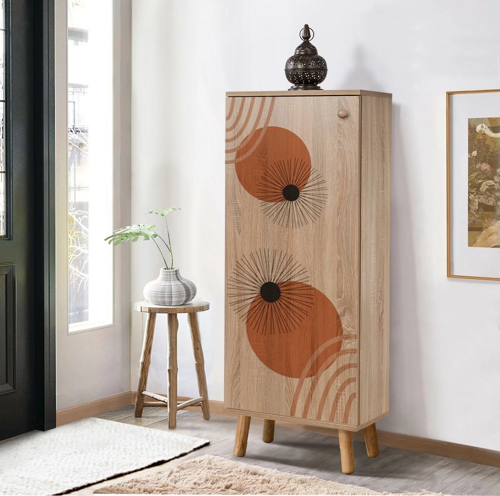 Dollap për këpucë Hanah Home, Vegas - S 933, ngjyrë sonomo