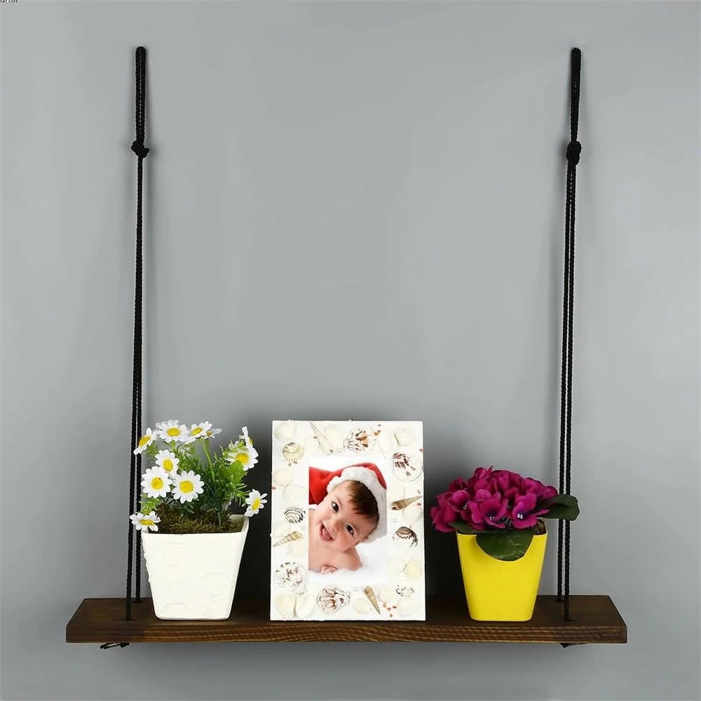 Raft muri Hanah Home, ngjyrë arre, Aa046