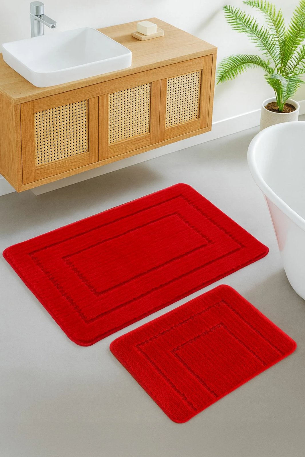 Set tapetash për banjo (2 copë), Mijolnir, Cerceve, e kuqe