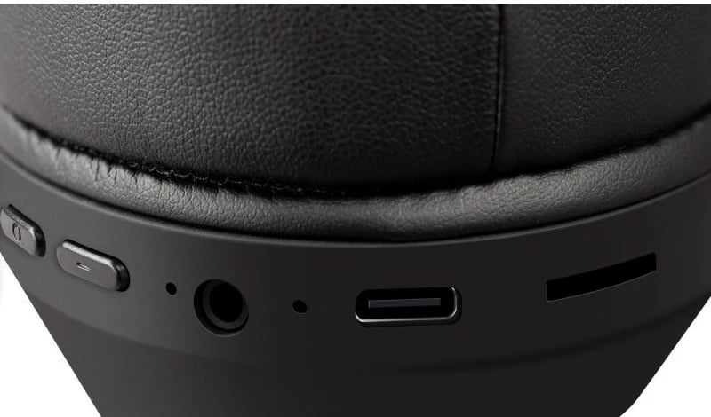 Kufje pa tela Defender Freemotion B690, Bluetooth 5.3, mikrofon, e zezë
