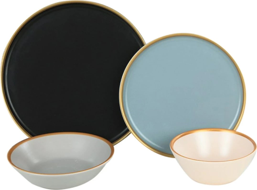 Set enësh darke qeramike 24 copë, Hermia Concept, TY039124FT84A841700MAET000