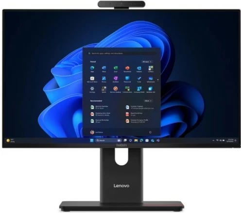 Kompjuter All-in-One, Lenovo, ThinkCentre M70a Gen 6 13AY000WPB, Intel Core Ultra 5 235T, 16GB RAM, 512GB SSD, 23.8" FHD, Windows 11 Pro, i zi, me tastierë dhe maus